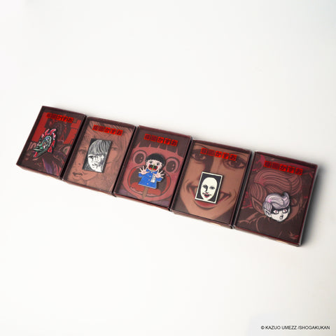 KAZUO UMEZZ COLLECTORS ENAMEL PIN SET SERIES ONE