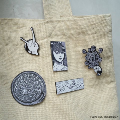 JUNJI ITO UZUMAKI COLLECTORS ENAMEL PIN SET